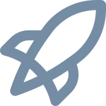Rocket SVG Icon